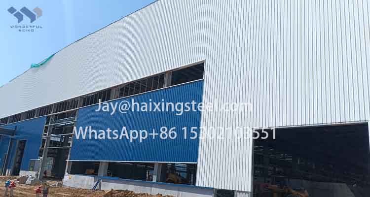 ssteel frame roof