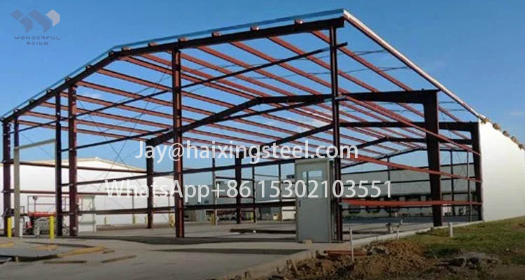 large steel shed