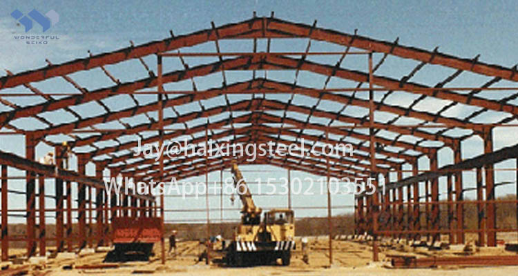 large steel shed