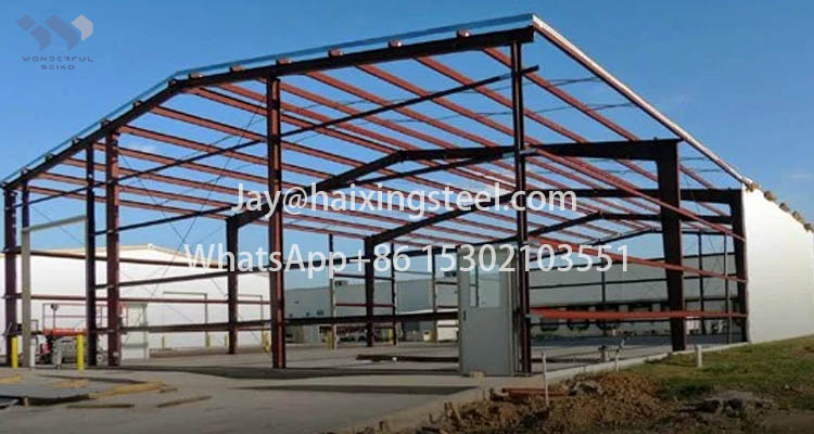 steel frame structure system
