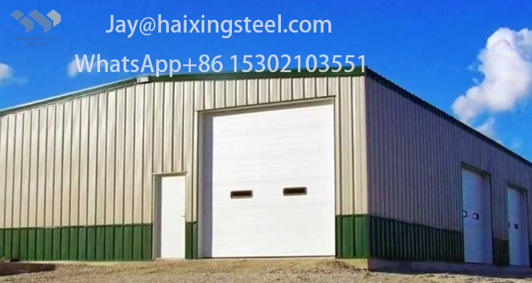 prefabricated metal warehouse