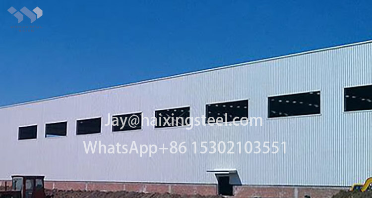 steel structure warehouse building