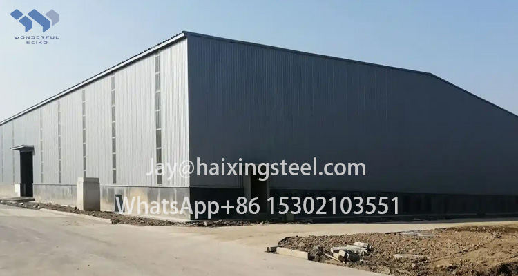 prefabricated steel warehouse