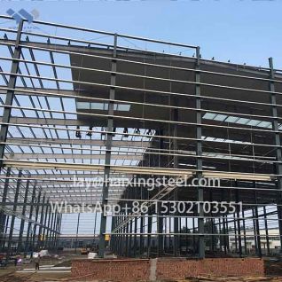 Warehouse steel frames