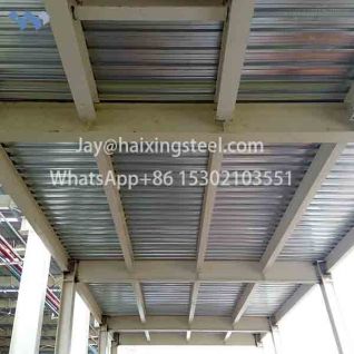 Freezing processing plant building steeL
