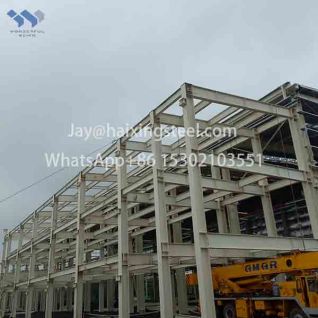 Warehousing and sorting center steel structure fabrication