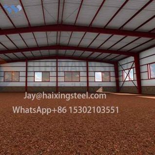 Green energy equipment Park steel frame shed