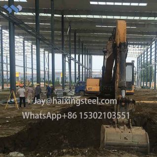 Commercial steel stud wall framing