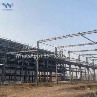 High-rise commercial buildings steel structure warehouse