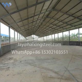 Laying hen farm steel structure chicken house