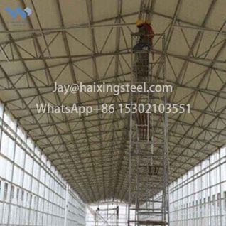Steel Structure Chicken metal truss pole barn