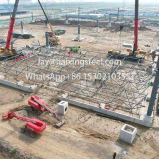 Large sports stadium roof steel trusses for sale