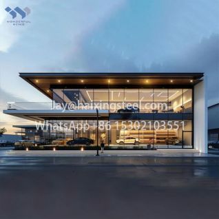 Applicable to large commercial exhibition halls and wedding halls steel barn buildings