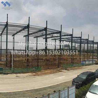 large shopping malls new steel construction