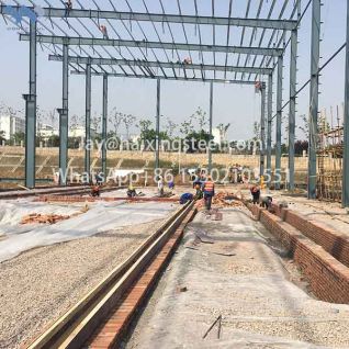 Modern agricultural greenhouses steel building frame only