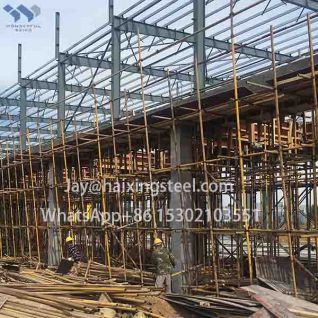 Heavy Equipment Workshop prefabricated steel warehouse