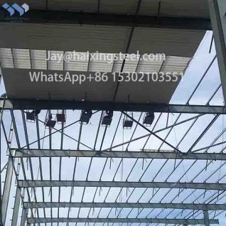 New Energy Vehicle Factory steel frame warehouse construction