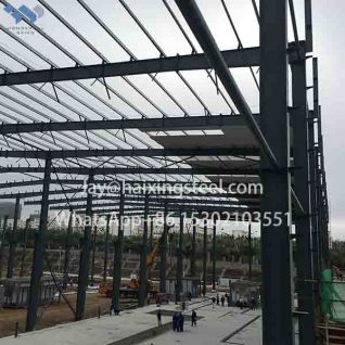 Logistics distribution center godown structure