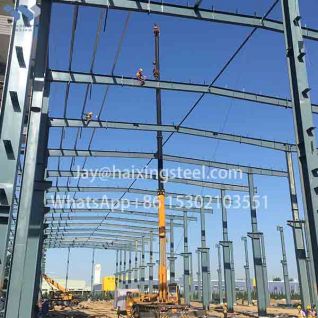Environmentally Friendly Recycling Center portal frame warehouse