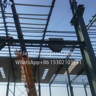 Modern agricultural greenhouse prefab metal warehouse building