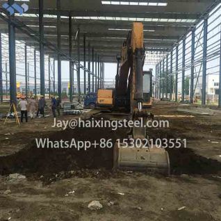 Logistics Distribution Warehouse steel frame warehouse construction